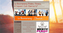 Desktop Screenshot of boomerang-fitness.com