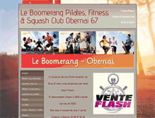 Tablet Screenshot of boomerang-fitness.com